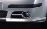 Rámečky mlhových světel - ABS chrom, Škoda Fabia Facelift Rámečky mlhových světel - ABS chrom, Škoda Fabia Facelift
