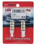 LED žárovka 12V s paticí T10, 13LED/3SMD