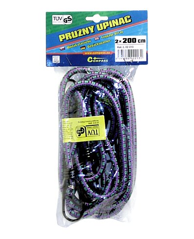 Pružný upínač 2x200cm TÜV/GS