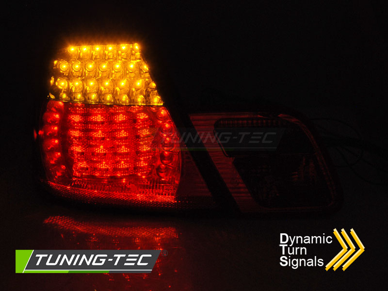 ZADNÍ SVĚTLA BMW E46 COUPE, 1999-2003 ČERVENÁ,KOUŘOVÁ, S LED DYNAMICKÝM BLINKREM
