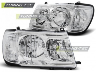 Přední světla Toyota Land Cruiser FJ100 98-04 - chrom