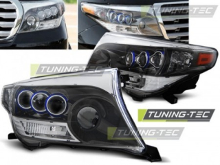 Světla přední TOYOTA LAND CRUISER FJ200 07- PROJEKTOR BLACK CHROM