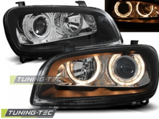 Světla přední TOYOTA RAV4 06.94-06.00 ANGEL EYES BLACK