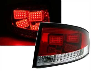 AUDI TT 8N 98-06 Zadní světla LED červeno/krystalové