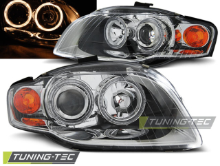 Audi A4 B7 11.04-03.08 Angel Eyes Chrome