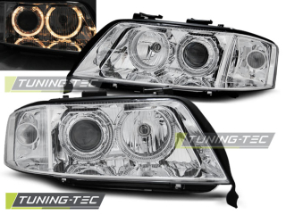 Audi A6 06.01-05.04 Angel Eyes Chrome