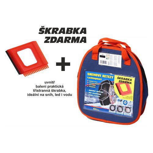 Sněhové řetězy X60 3,0mm 9mm NYLON BAG