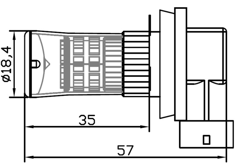TURBO LED 12-24V s paticí HB4, 48W bílá