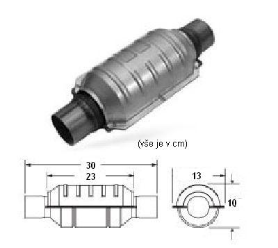 KATALYZÁTOR MAGNAFLOW PERFORMANCE 53006 - 67 mm