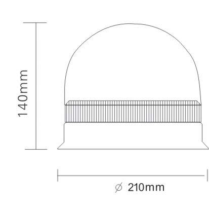 náhradní kryt oranžový pro wl190 a wl190fix