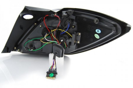 Zadní světla LED bar Opel Astra H GTC 04-09 3dv. kouřové