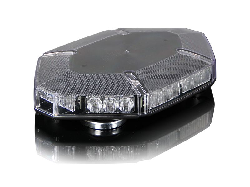 LED rampa 419mm, modrá, magnet, 12-24V, homologace ECE R65