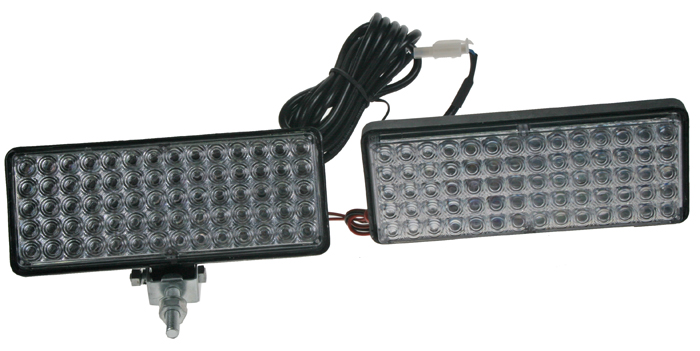 x PREDATOR LED vnější, 12V, modrý