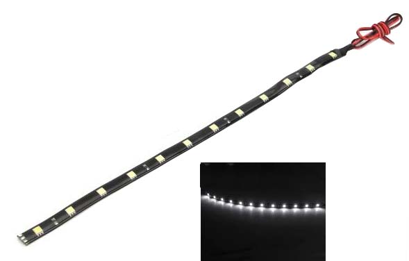 LED pásek s 30LED/3SMD bílý 12V, 100cm