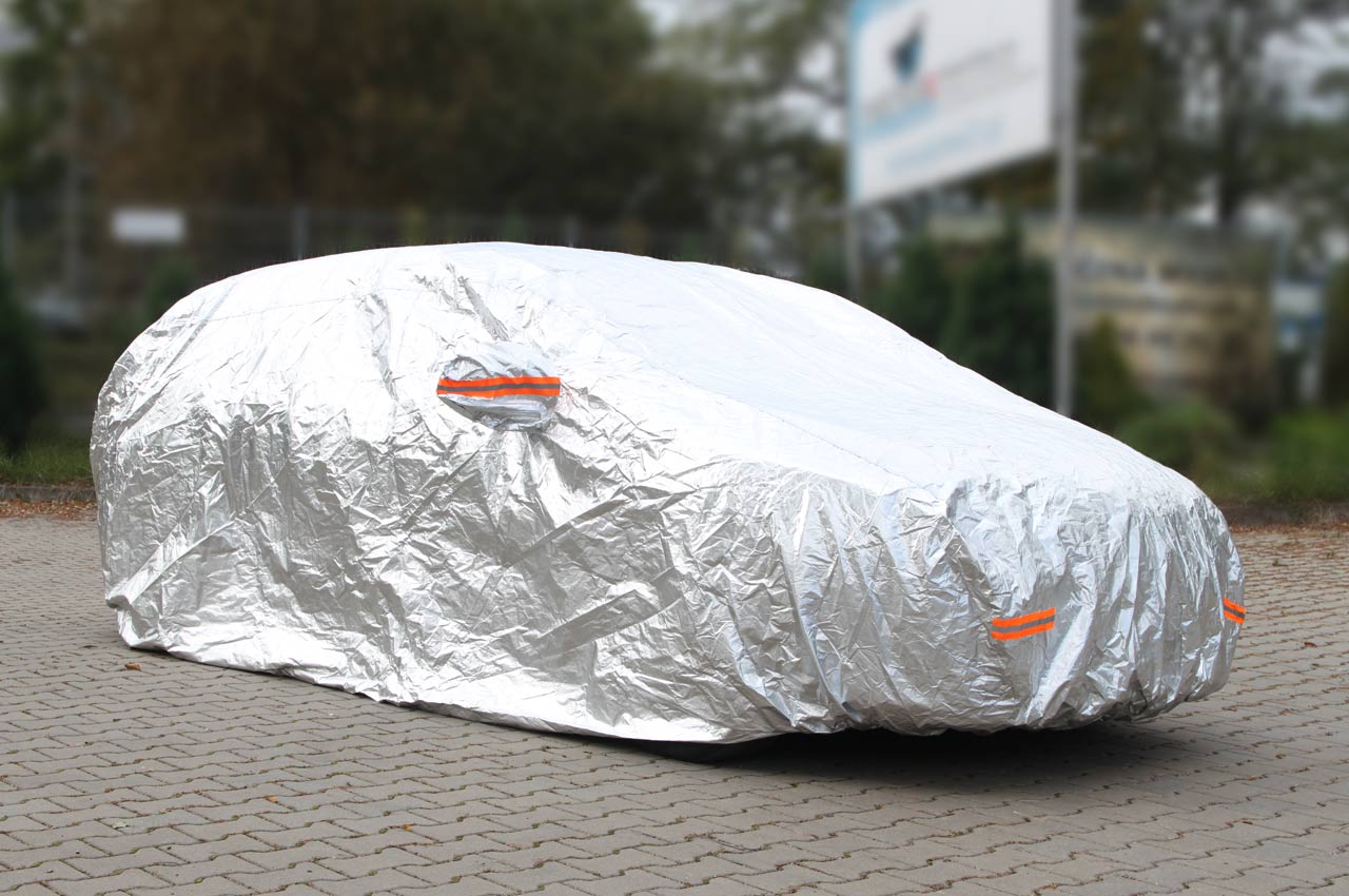 Nepromokavá autoplachta ALUMINIUM - velikost M - 100% Waterproof - Amio