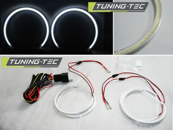 LED Angel Eyes kroužky BMW 5 E39 - bílé - 480 LED
