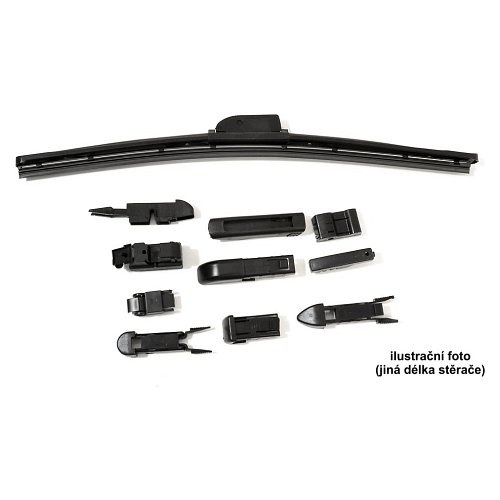 Stěrač HYBRID 480mm + 11 adaptérů TEFLON