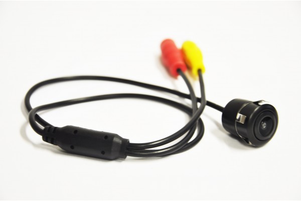 Parkovací asistent čtyři bílé snímače TFT XD-335 + kamera pro couvání XD-304