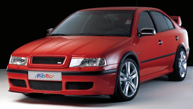 Boční výdechy předního nárazníku, ABS-černý, Škoda Octavia Facelift