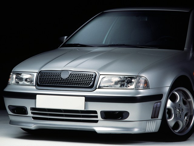 Boční výdechy předního nárazníku, ABS-karbon, Škoda Octavia