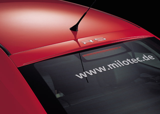 Clona zadního okna, Škoda Octavia Facelift
