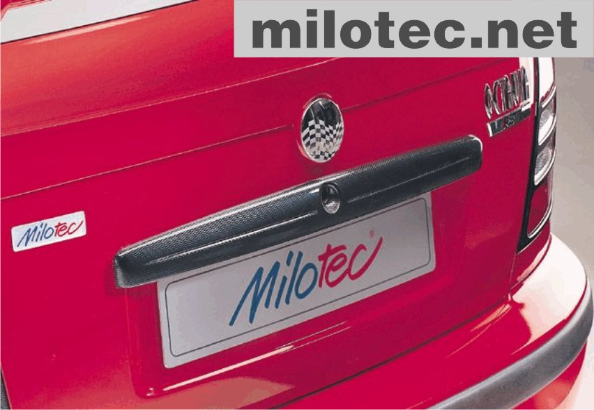 Kryt madla pátých dveří - 3D Carbonstyl, Škoda Octavia Facelift