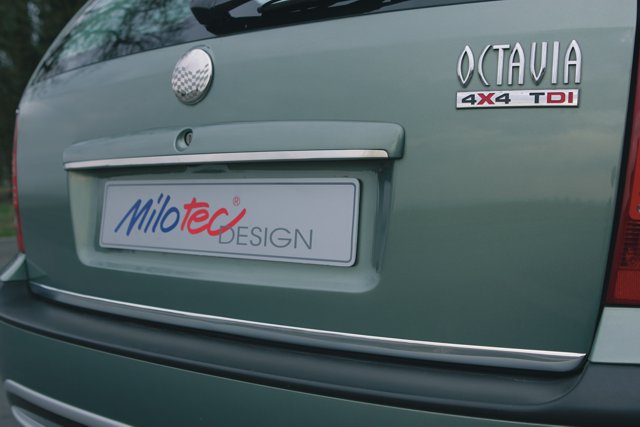 Lišta zadní - nerez, Škoda Octavia I Combi