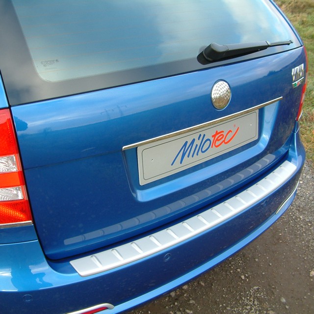Práh pátých dveří s výstupky, ABS-stříbrný, Škoda Octavia II. Combi