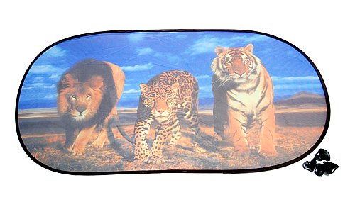 Sluneční clona na zadní okno Šelmy