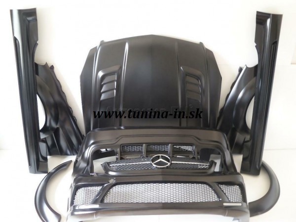 Mercedes SL R230 facelift - Komplet bodykit rozšířený
