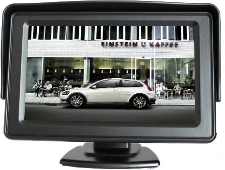 Parkovací systém s kamerou - LCD 4,3"
