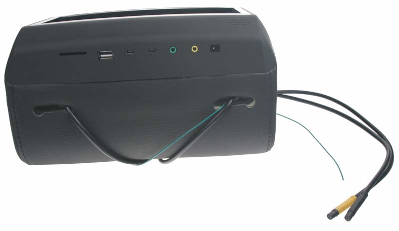 DVD/SD/USB + 9" LCD černá opěrka