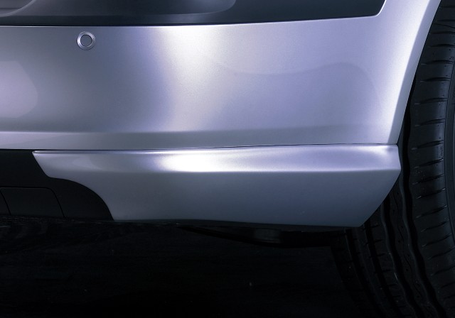 Body-Kit zadní rozšíření nárazníku, ABS-černý, Škoda Octavia II Combi