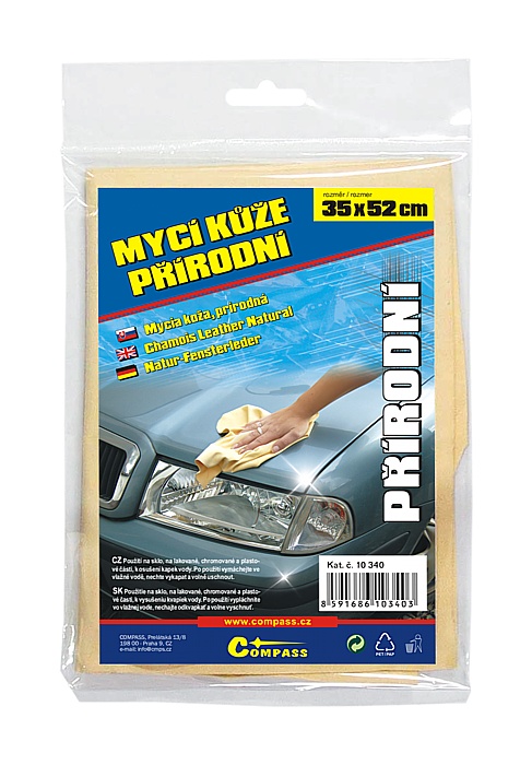 Kůže na mytí přírodní