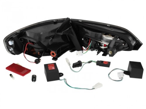 Audi A4 B8 8K Lim. 07+ Zadní čirá světla kouřová LED