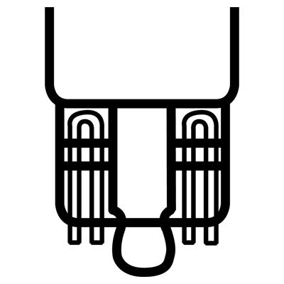 LED žárovka 12V s paticí T5 červená, 1LED