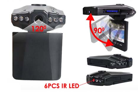 HD kamera + 2,5" LCD monitor pro záznam obrazu, IR přisvícení