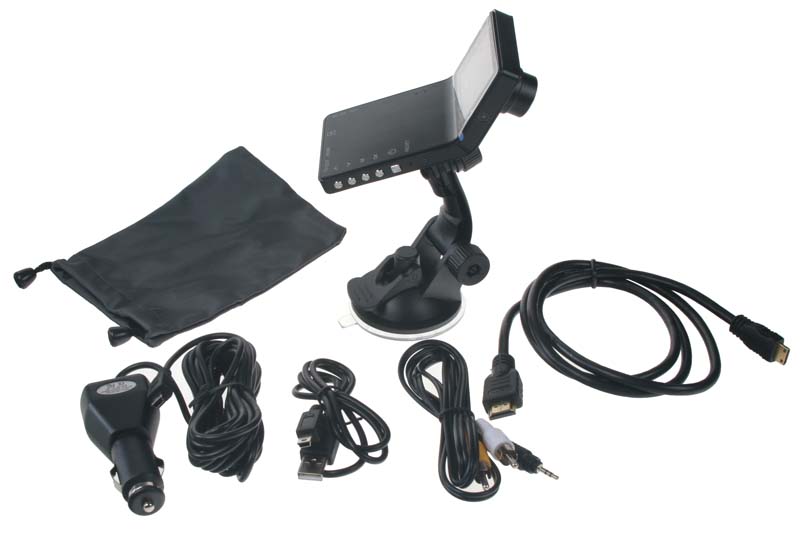HD kamera + 2,5\" LCD monitor pro záznam obrazu, IR přisvícení