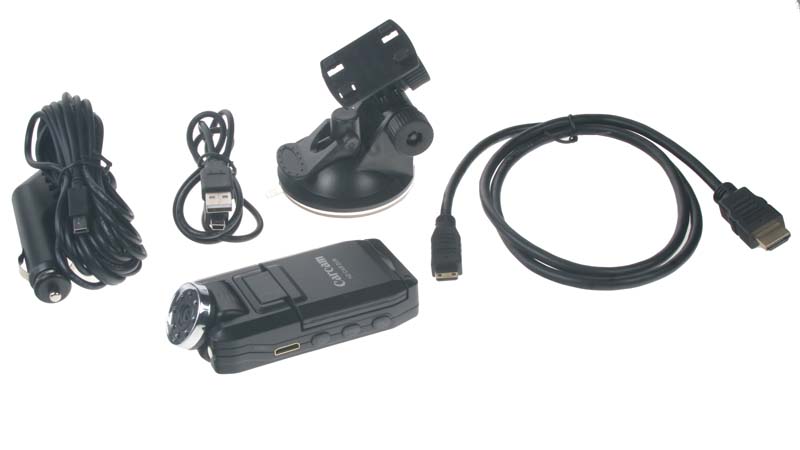 HD kamera + 2\" LCD monitor pro záznam obrazu, přisvícení IR+LED