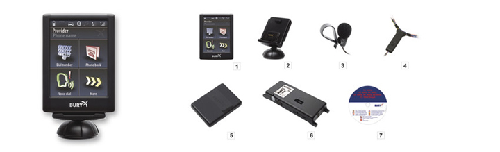 Bluetooth handsfree sada Bury CC9056 Plus