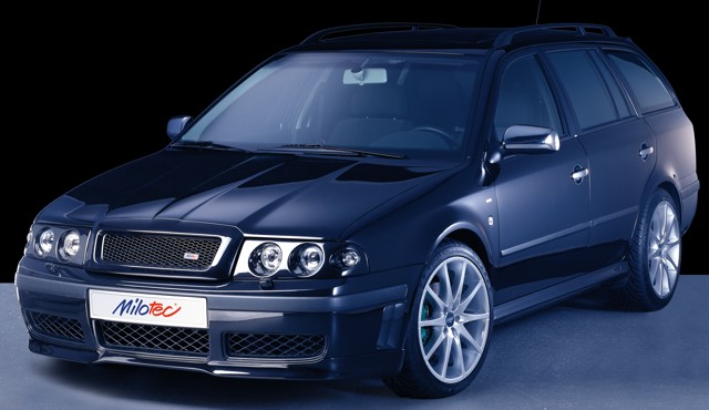 Boční výdechy předního nárazníku, ABS-černý, Škoda Octavia Facelift