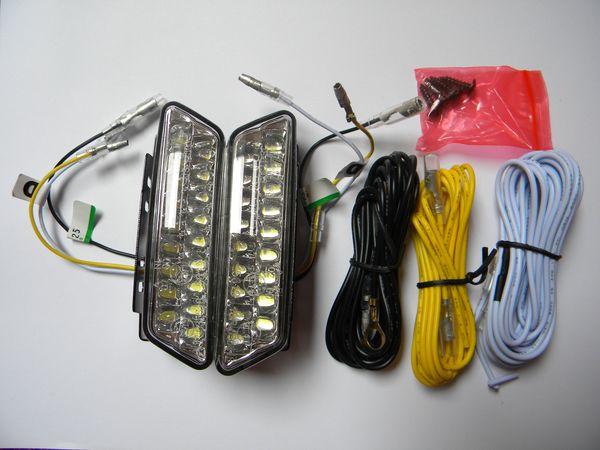 Světla denního svícení DL X10 18 LED