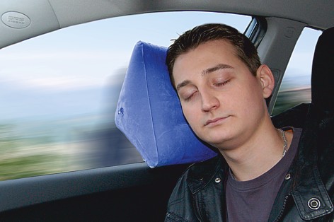 Polštářek cestovní nafukovací Side