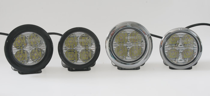 Redukční kroužek pro světla sj-288 chromový 5mm