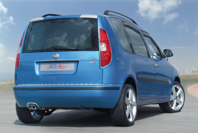Air paket , ABS-stříbrný matný, Škoda Roomster