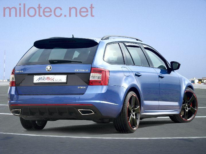 ZADNÍ KRYT DVEŘÍ POD SPZ ŠKODA OCTAVIA 3 III COMBI