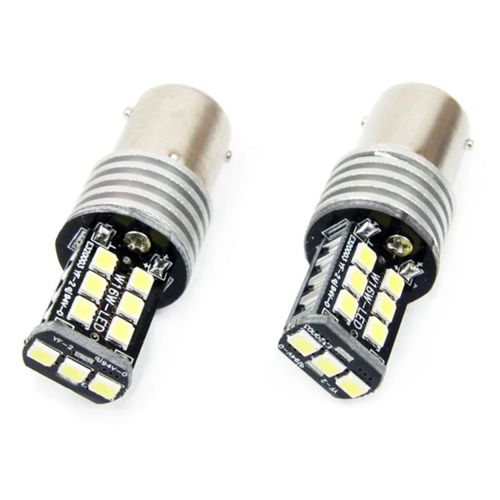 LED žárovka 12V s paticí BA15s bílá, 15LED/3SMD