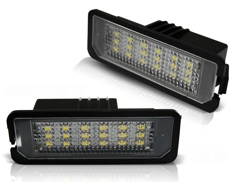 LED osvětlení SPZ VW Golf V/VI/VII, Scirocco, Passat, CC, Superb 2 liftback