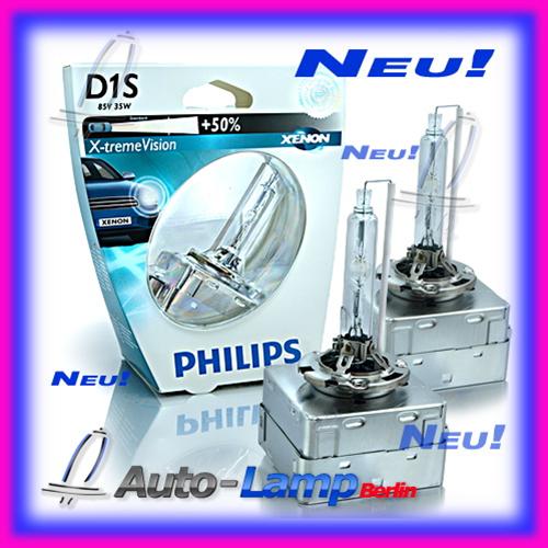 XENONOVÁ VÝBOJKA D1S PHILIPS X-TREMEVISION 4800K + 150% (1 KS)