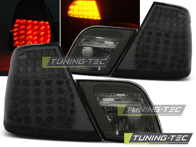 ZADNÍ SVĚTLA, LAMPY LED BMW E46, 1999-2003, COUPE, KOUŘOVÉ